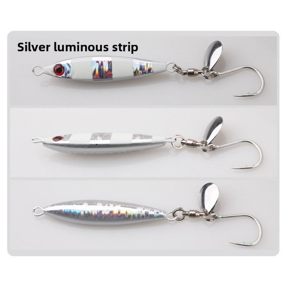 30g/40g Glow Shore Jig Spinnerhook Boat Fishing Lure Premium Quality Jigging Lure  Boat Fishing