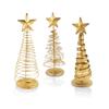 Christmas Mini Christmas Tree Minimalist Style Sculpture Nordic Style Top Star Design Gift Ornaments Xmas Atmosphere 16/19.5/20cm