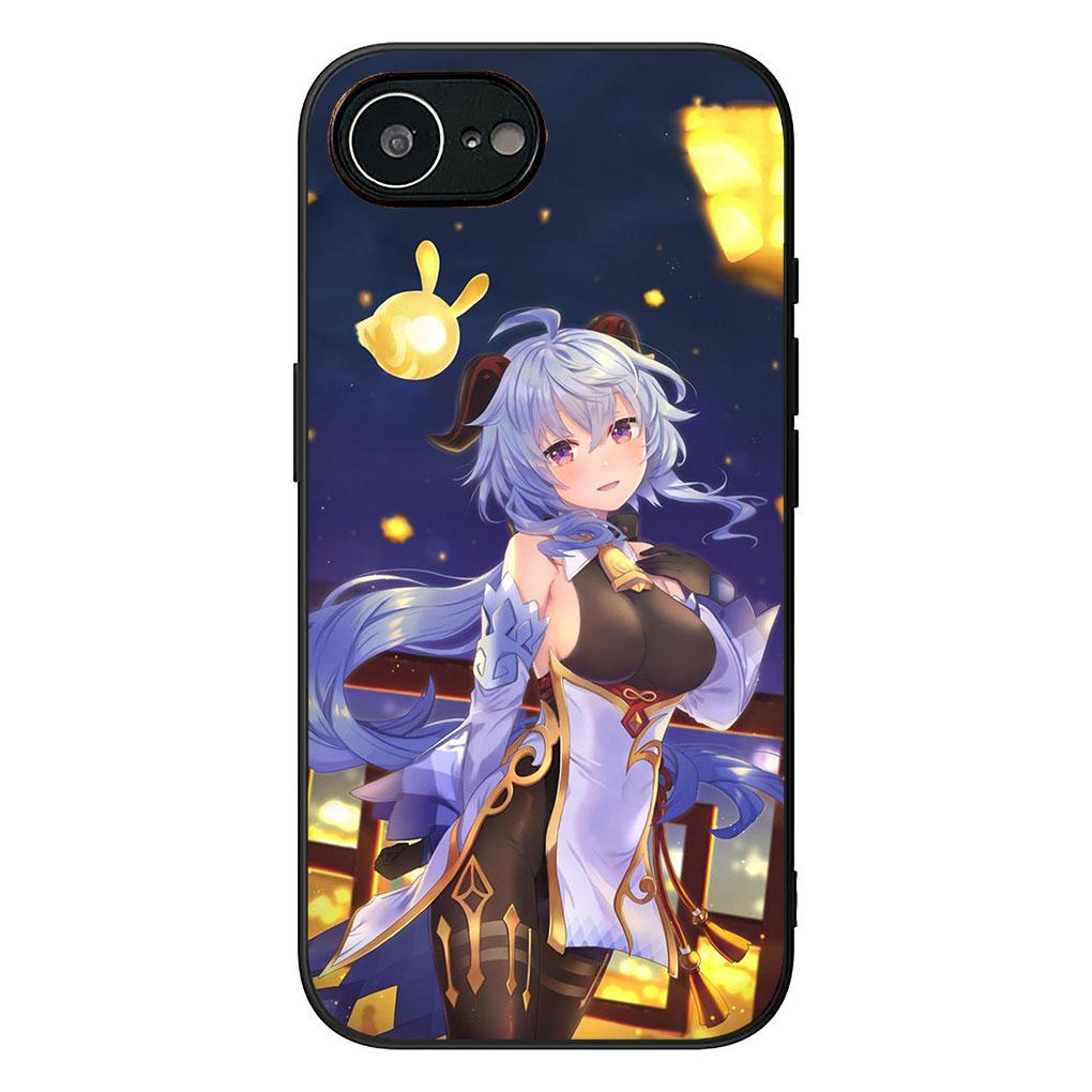 Soft Phone Cover for Apple iPhone 17 16 14 15 Pro Max Plus 15+ 16E XR ProMax Air Case Gan Yu Genshin GanYu Impact Casing