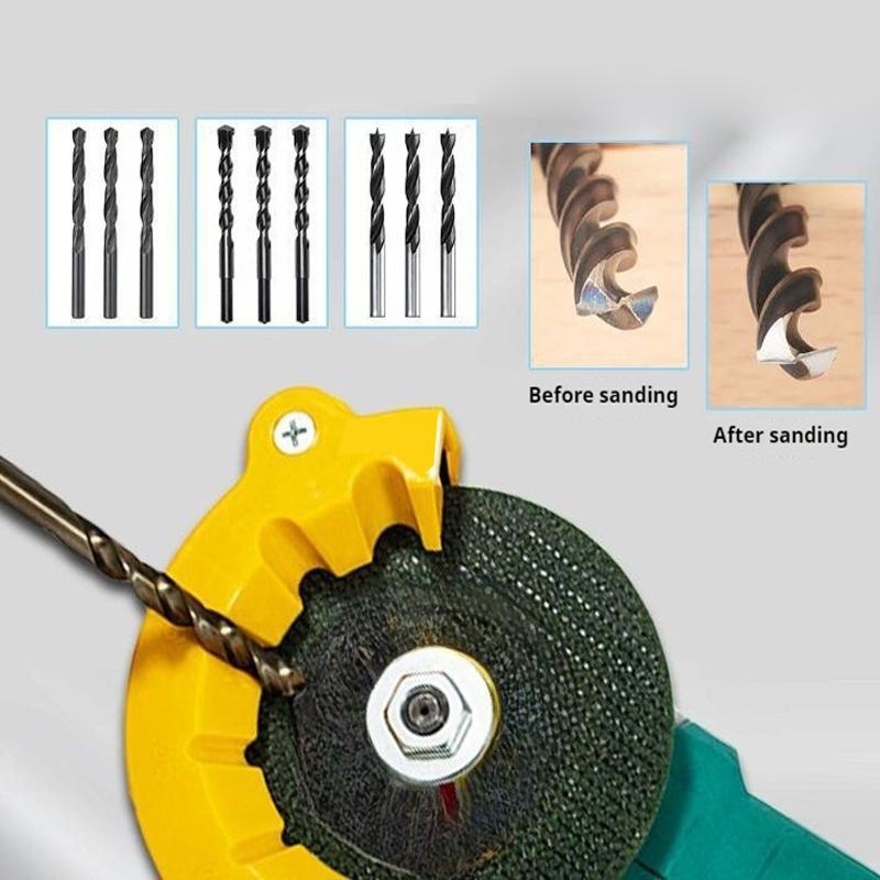 4-12mm Multipurpose Drill Bit Grinding Sharpener Polishing Grinding Tool Powered Tool Parts Applicable angle grinder