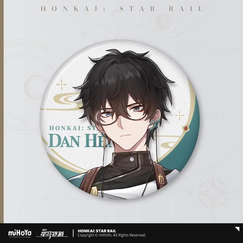 

Sunsyea Honkai Star Rail Official Merch miHoYo Original Theme Series Dan Heng Badge Keychain Acrylic Stand In Stock
