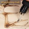 12 Pcs Unfinished Hanging Wood Plaques for Painting Wood Burning Home Decor