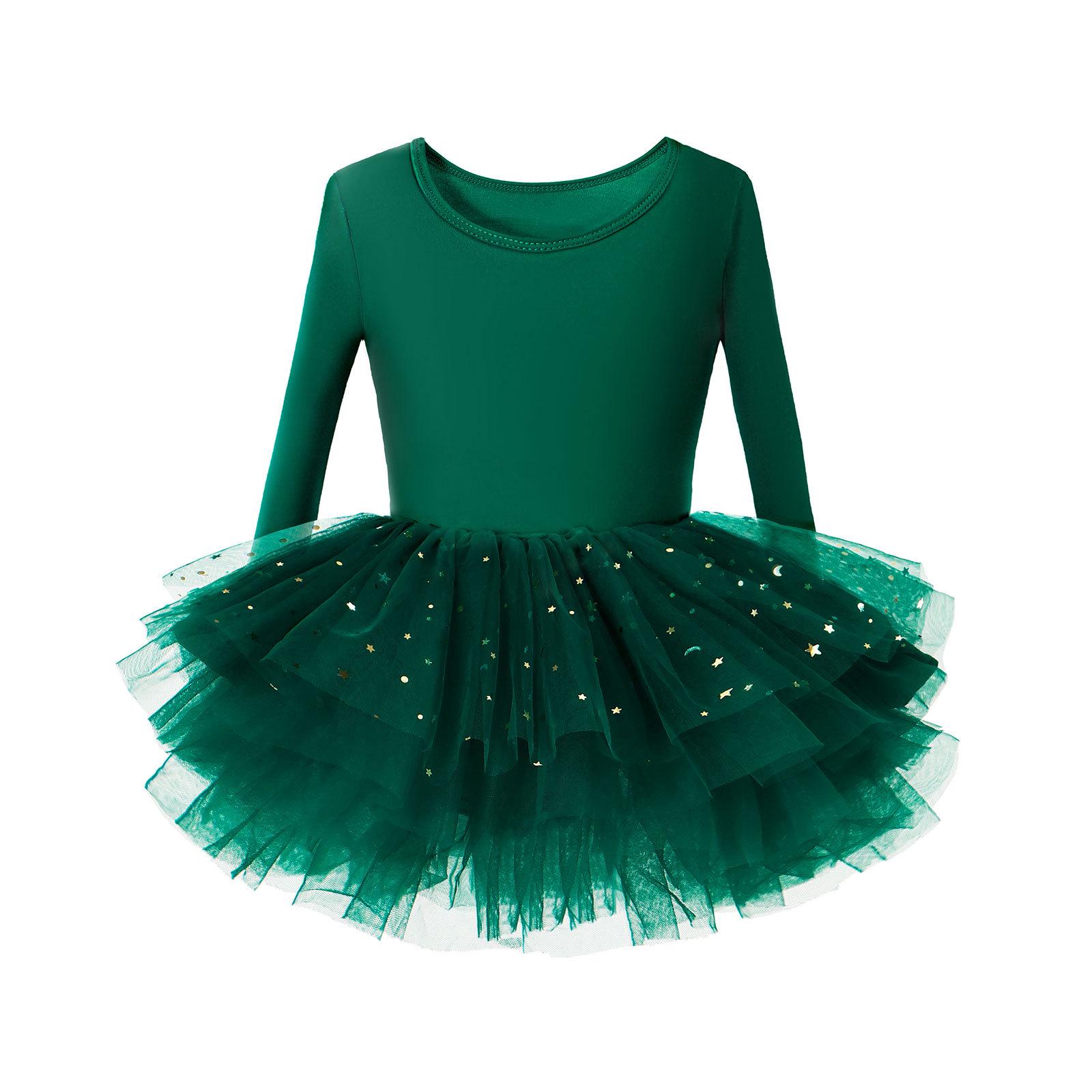 

Детское балетное платье-пачка в европейском и американском стиле - Детский танцевальный костюм для выступлений XS-90CM