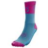 Otso Socks Multi-sport Medium Cut Light Blue/Fluo Pink