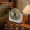 Portable USB Desktop Fan for Home, Office, and Outdoor Use