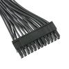 1pcs 30cm 24pin Dual PSU Power Supply Splitter Adapter Cable For ATX Motherboard