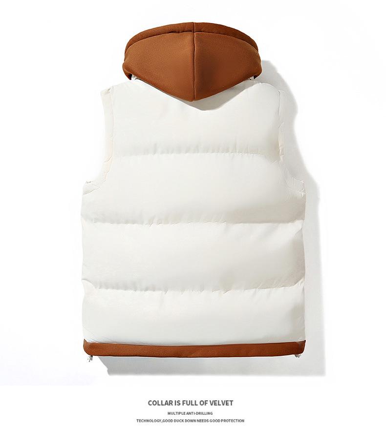 Graphene Unisex High-Quality Cotton Vest Jacket - Fake Two-Piece Design