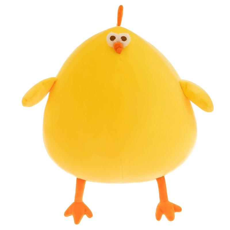 20-80cm Cotone Piumino Pollo Ripieno Morbido Giallo Pollo Peluche Cuscino Coccoloso Animale Peluche Bambola Giocattolo Confortante per Bambini Regalo