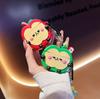 For Airpods Pro 3 Case,Red Green Apple Fruit Protective Earphone Cover For Airpods Pro 2/Airpods 1 2 3 4 Case Funda
