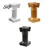Decoration Roman Pillar Candle Holder Mini Greek Column Stand Resin White Portable Decor Candlestick for Wedding Banquet Home Table Centerpiece Photo