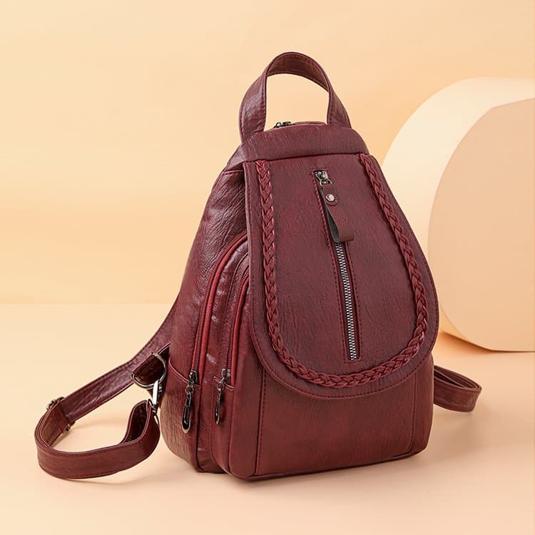 Vintage Damen-Rucksack, Umhängetasche