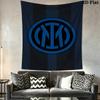 Inter Milan Emblem Wallpaper Threepiece Set 1 Duvet Cover 2 Pillowcase Without Core Duvet Cover And Pillowcase Christmas Birthday Gift