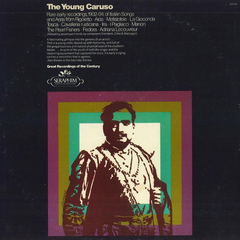 

LP Record ENRICO CARUSO Young Caruso 60146 SERAPHIM US Classical Used