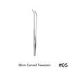 Aquarium Accessories Hard Stainless Steel Aquarium Tool Scissor Tweezers Plants Wave Scissors Fish Tank Shovels Cleaner Supplies