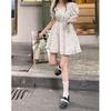 2024 Summer French Floral Puff Sleeve Dress for Women