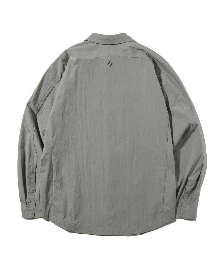 Welteoigseupelimeonteu Wcl007_Light Reflection Pocket Shirts_Warm Gray