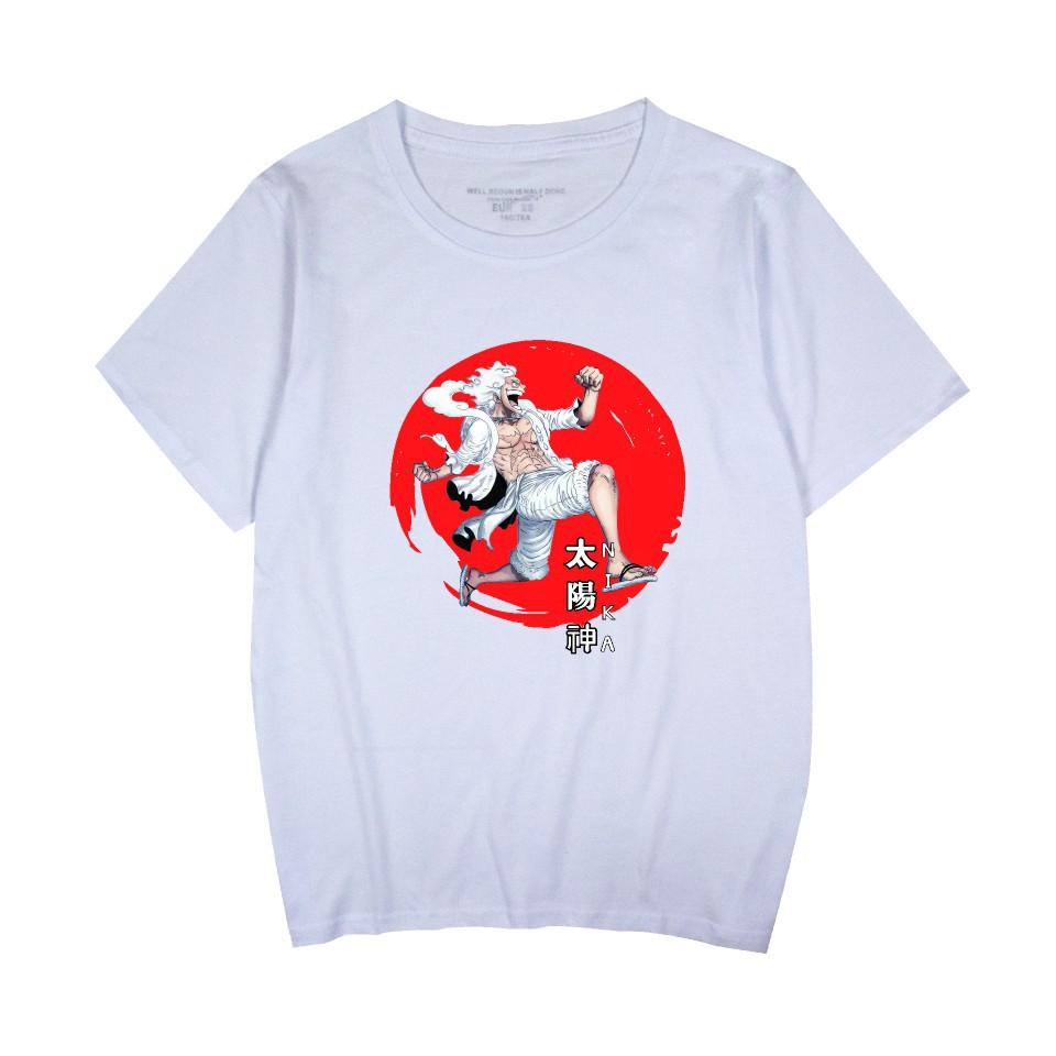 Summer Funny ONE PIECE Cartoon T Shirt Cool Women Men's Tshirt O Neck Casual Unisex Streetwear Tee