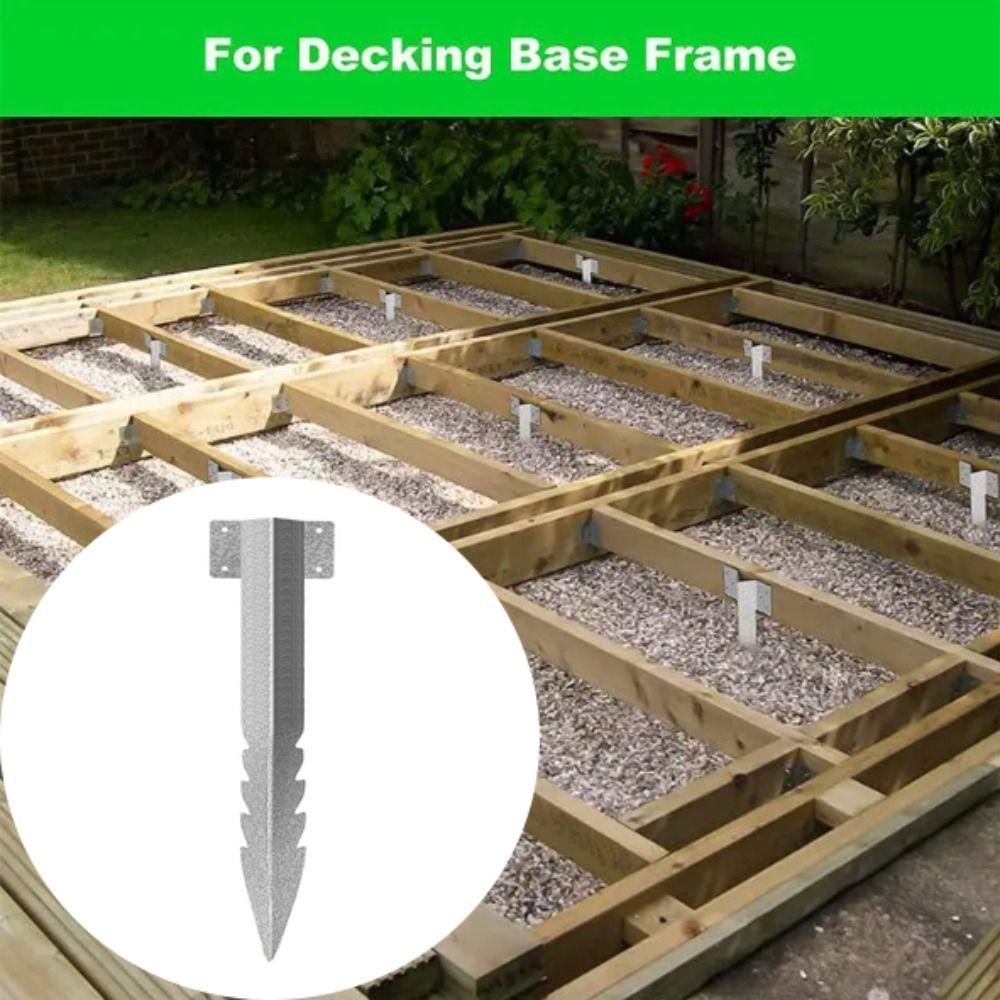 Steel Construction Railway Sleeper Bracket Serrated Design Heavy Duty Post Bracket Metal Material Small Size Heavy Duty Bracket