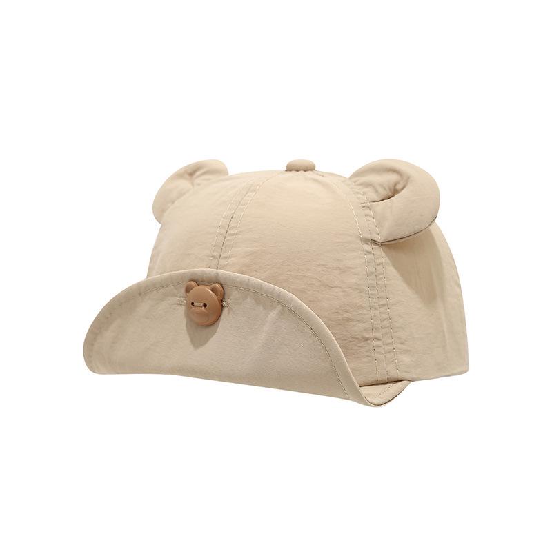 2026 Unisex Korean Baby Baseball Cap: Cute, Quick-Dry, Soft Brim, Sun Protection for Spring & Summer.