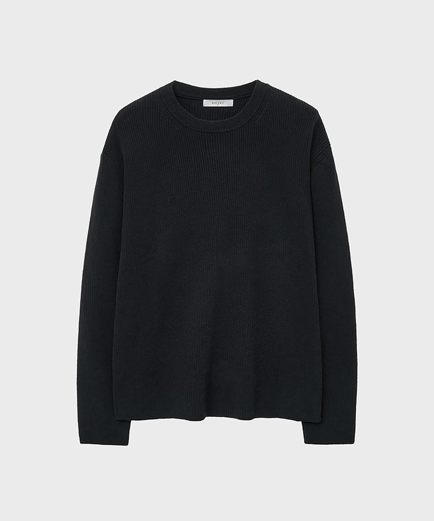 NOIRER Lux Cotton Basic Knit (Black)