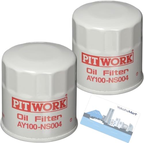 

AY100-NS004 PITWORK Oil Filter Nissan Genuine Parts x 2 Piece Set