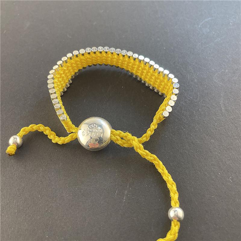 LINKS Bracelet 925 Silver Friendship Weave Bracelet, Low price Wholesale, Christmas Gift