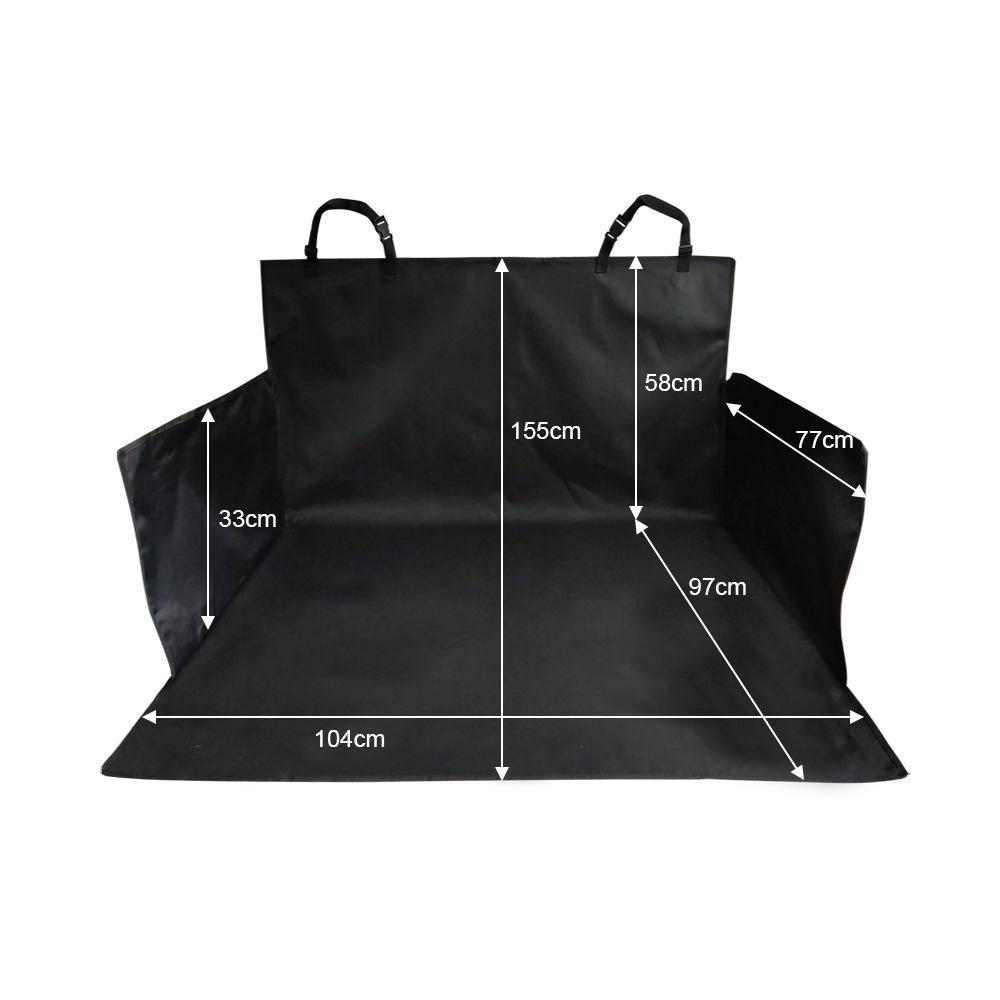 

Подушка на сиденье для питомца в багажник внедорожника: Подушка для путешествий для собак из ткани Оксфорд и 3D коврик-органайзер 155*104*33, 3D