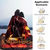 1pc Blanket The Lord of the Rings2 Print Design, Lightweight Blanket for Sofa, Bed- Soft &Warm, Gift for All Seasons like Christmas, Halloween