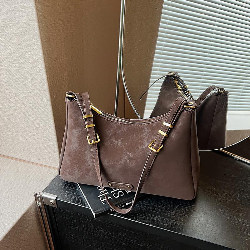 

Tote Bag with Shoulder Strap for Commuting To Work, Single-shoulder Crossbody Bag кавовий