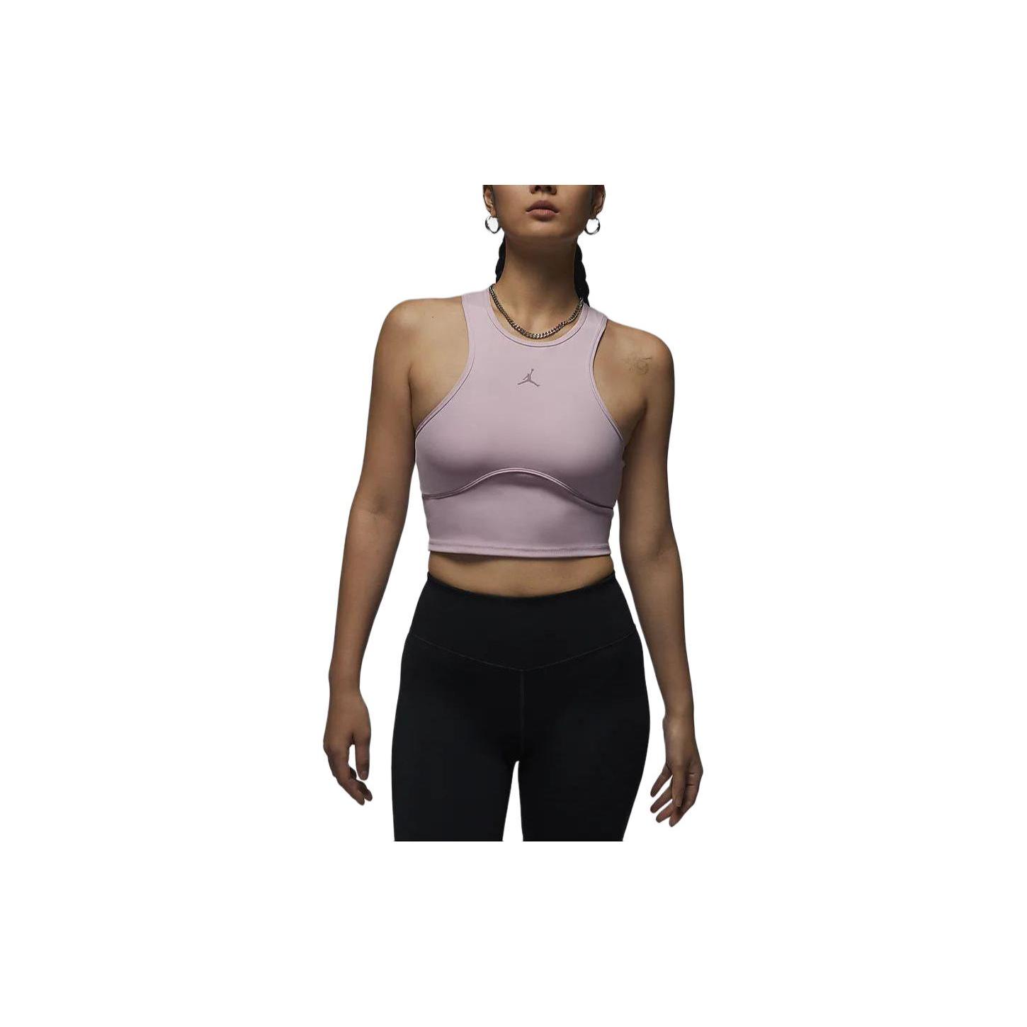 

Новые спортивные майки Jordan женские розовые фиолетовые красные FN5157-513 M