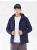 Fluoride-Free National Standard Hooded Mountaineering Jacket: Single-Layer Outdoor Windproof, Waterproof, Snowproof Outerwear with Printed Logo