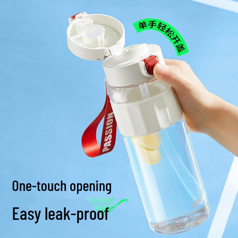 Kambach Dual-Drink Portable Sports Water Bottle