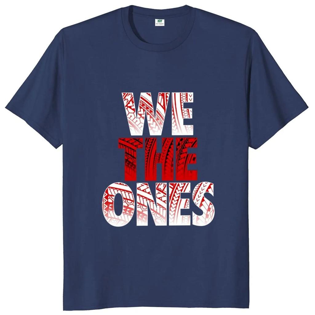 2024 Fashion Men's The Bloodline We The Ones Tribal T-Shirt Summer T Shirts Short Sleeve Fashion Women Clothes Tops