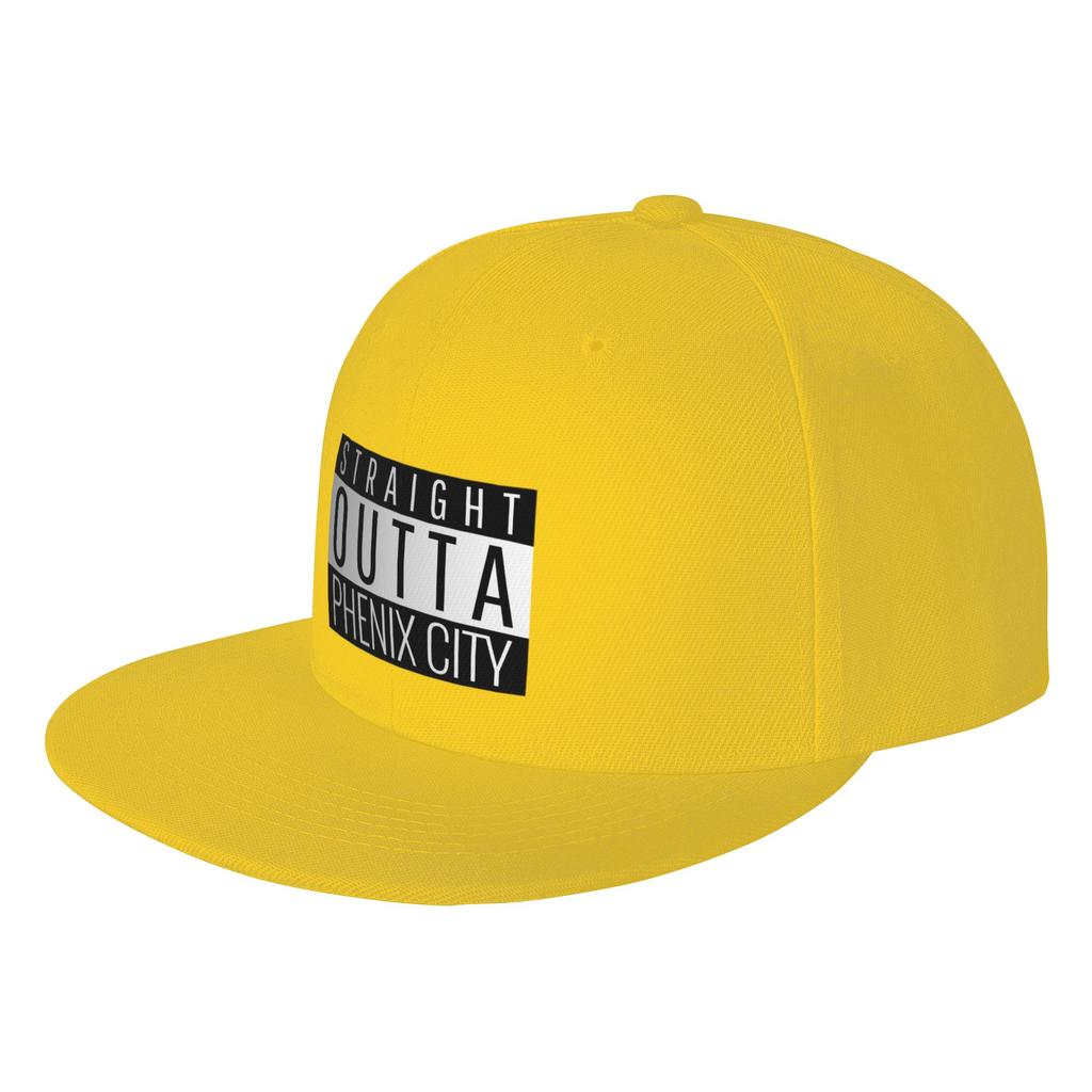 Fashion Straight Outta Phenix City Flat Brim Sun Hat Lazy Style Sun Visor Ladies