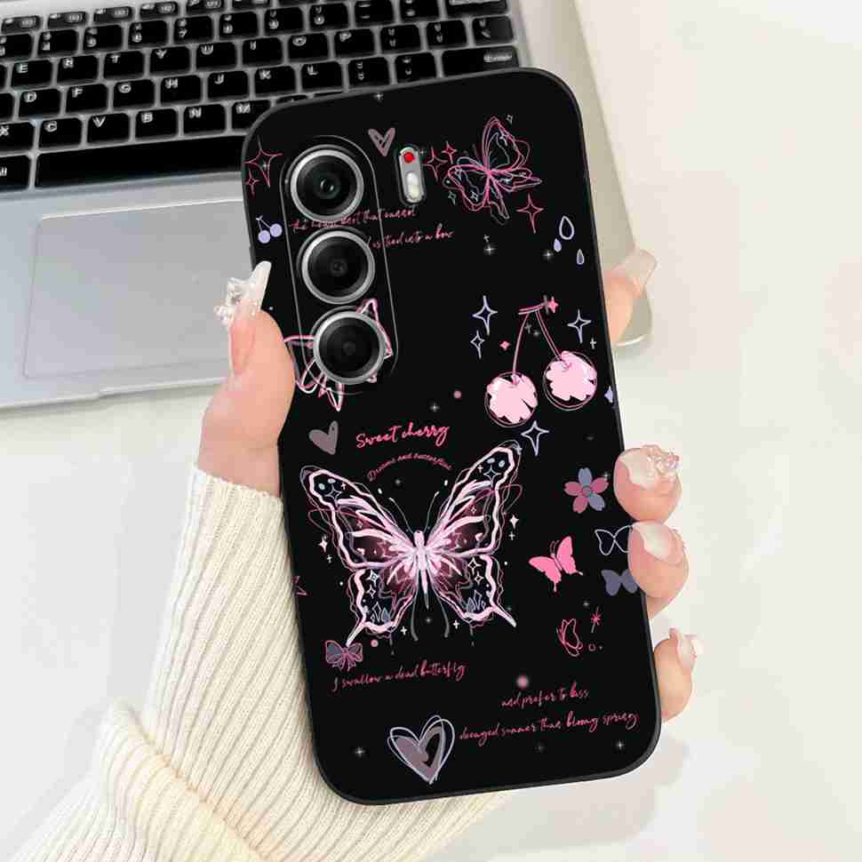 For Tecno Camon 40 Pro 5G 6.78" Case Cartoon Panda Astronaut Soft Silicone Matte Cover For Tecno Camon 40PRO 5G Phone Shell