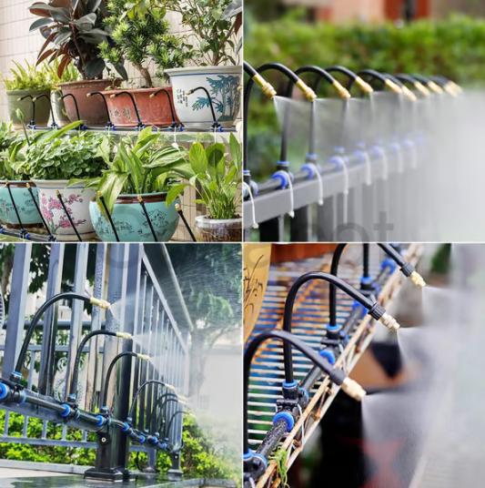 360° Adjustable Drip Irrigation System 5/10/15/20M Garden Watering System Garden Irrigation System Greenhouse Accessories