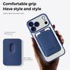 For iPhone 11 12 13 14 15 16 17 Pro Max Air 16E 16 Plus Wireless Charging Phone Case Luxury Magnetic Card Bag Protective Cover
