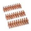 100 Stück PT31 Extend Plasma Cutter Torch Düse Elektroden Düsen Kit LG40A Zubehörset