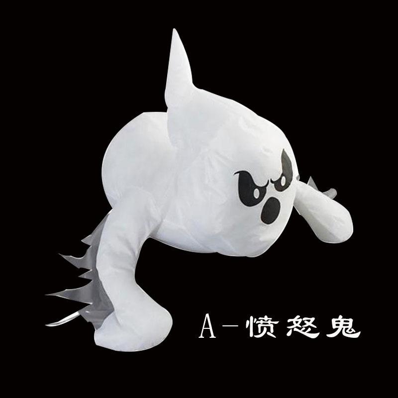 Christmas Window Crasher Ghosts Hanging Breaker Ghost Halloween Expressive Flying Ghost for Outdoor Indoor Yard Party Decoration 38CM