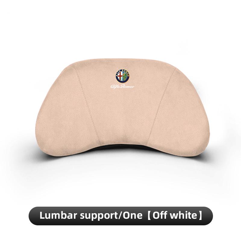 Oreiller de Protection de Cou pour Voiture Appui-tête Coton à Mémoire Support Lombaire Pour Alfa Romeo Giulietta Mito 159 Giulia Stelvio 156 147 Tonale