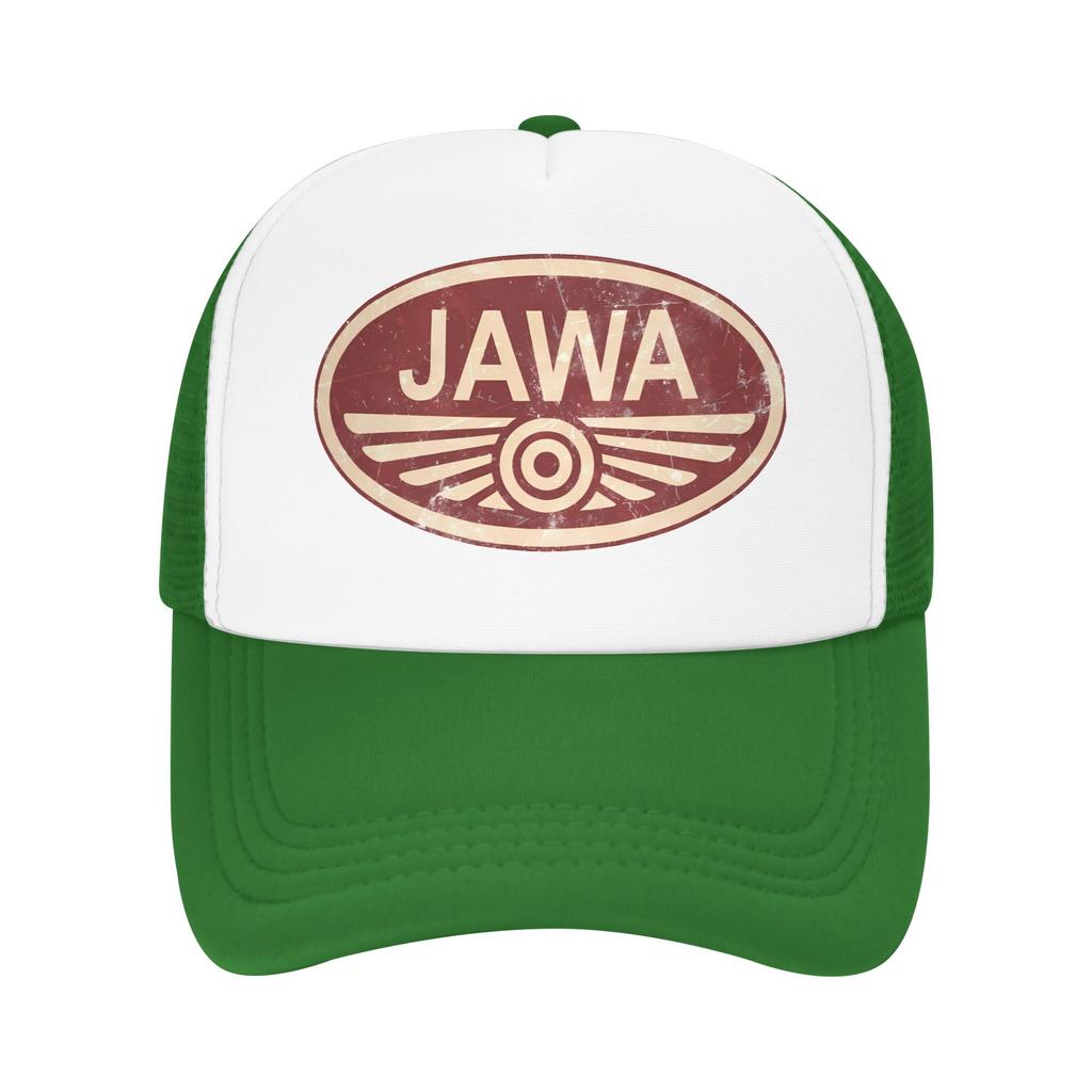 Jawa Motorrad Retro Japanischer Minimalistischer Baseballkappe Nicht Leicht Zu Verformen Büroangestellte Denim Baseballkappe