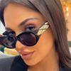 Trend Sunglasses Women Luxury Brand Vintage Square Sun Glasses Fashion Retro Ladies Cat Eye Eyewear Eyeglasses Oculos De Sol