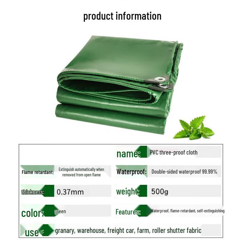 Hongda Kaisheng Thick PVC Fire Retardant Tarpaulin