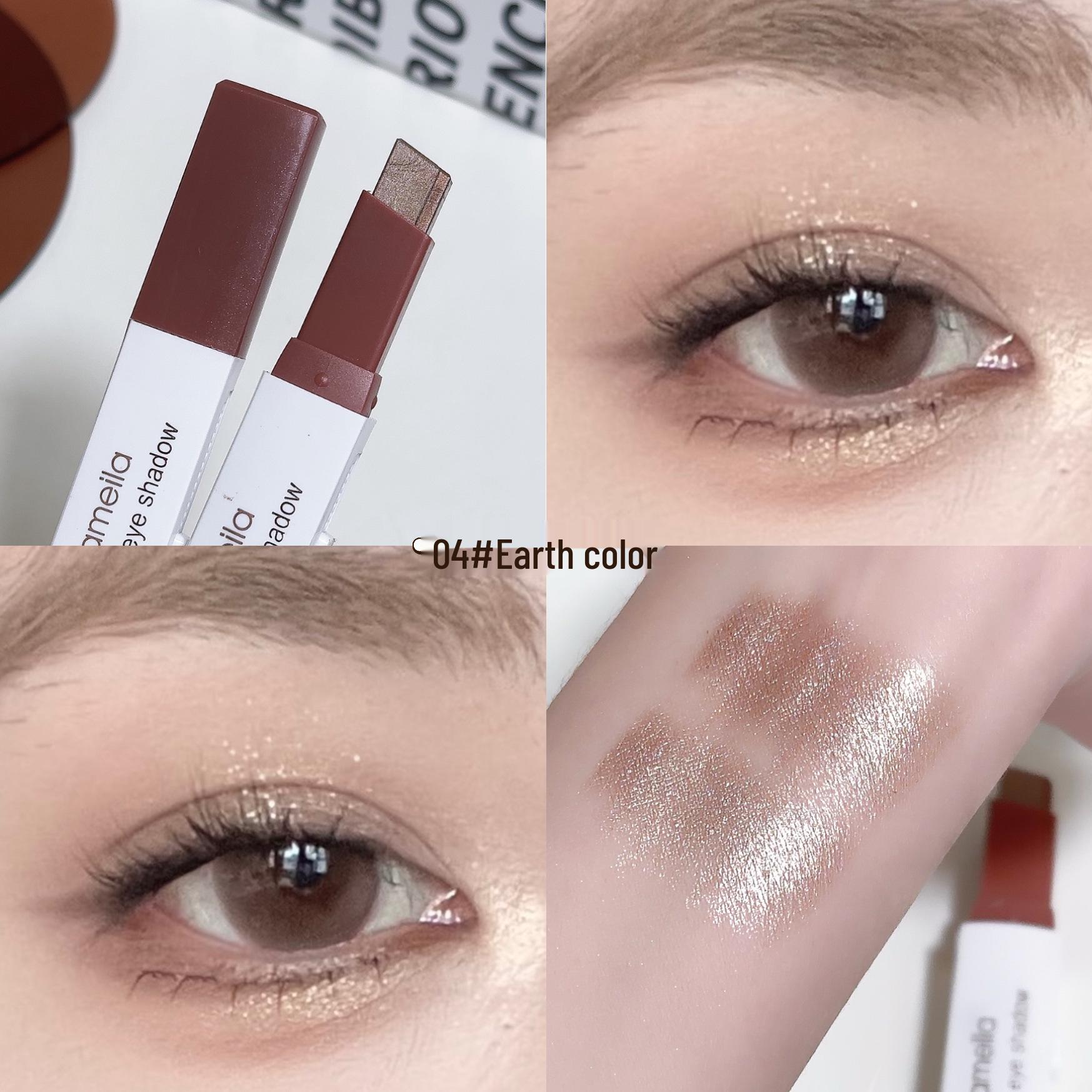 

Двухцветные тени-стик с градиентом - Стойкие к смазыванию, Легкое нанесение