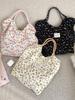 New Large Capacity Korean Floral Canvas Women's Beach Handbag