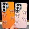 Korean IMD for Samsung S26Ultra Mobile Phone Case A57 Star Diamond A27 Bow S26FE Protective Case A36