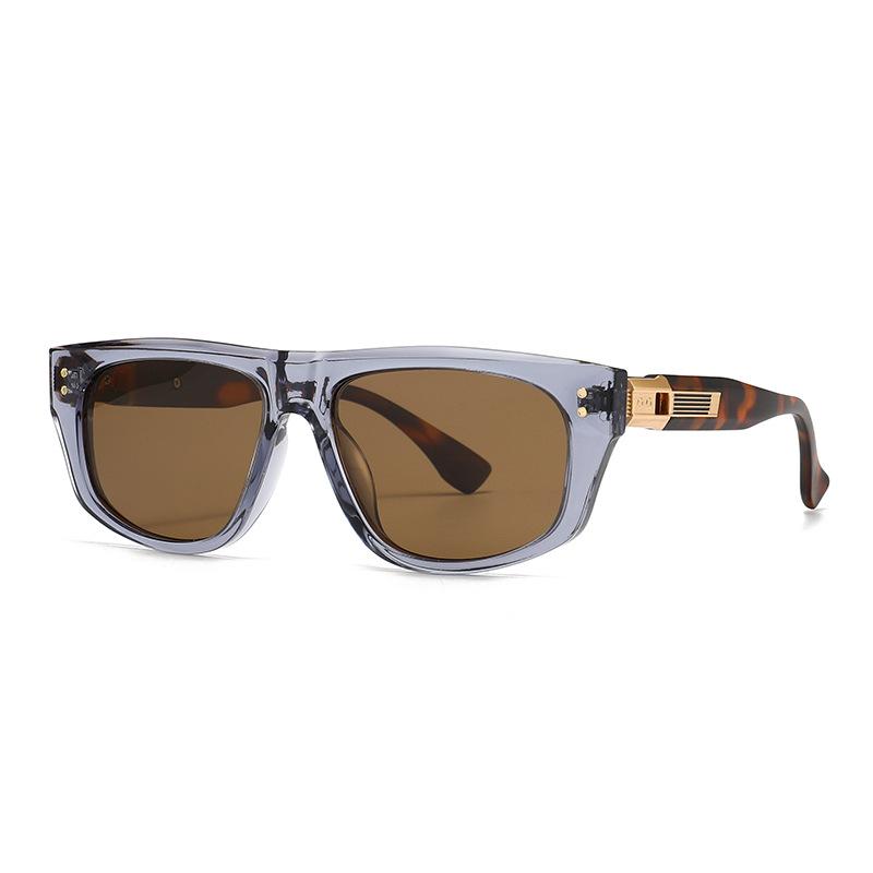 New fashion polygonal polarizing glasses men's high sense personality outdoor trend driving sunglasses