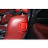 ABS Carbon Fiber Backrest Seat Handle Button Decor Cover Bezel Trim For Dodge Challenger 2016-2023