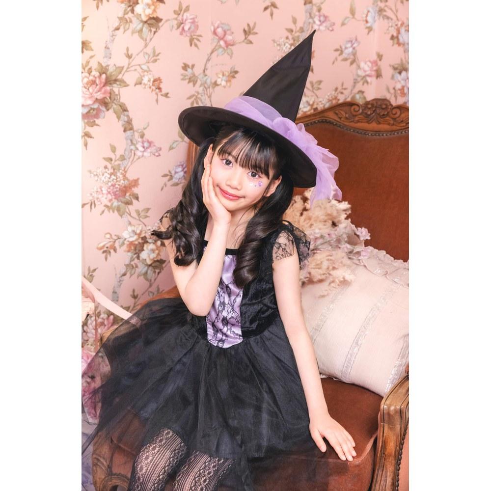 Clearstone Cosplay Halloween Noir Witch Costume 120cm Girl Black