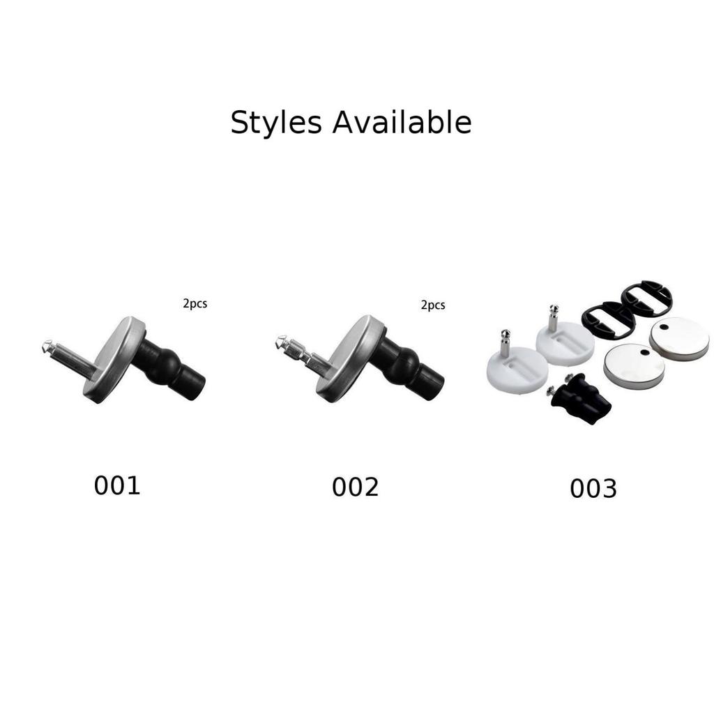 2 Pack Toilet Seat Fixings Accessories Close Household